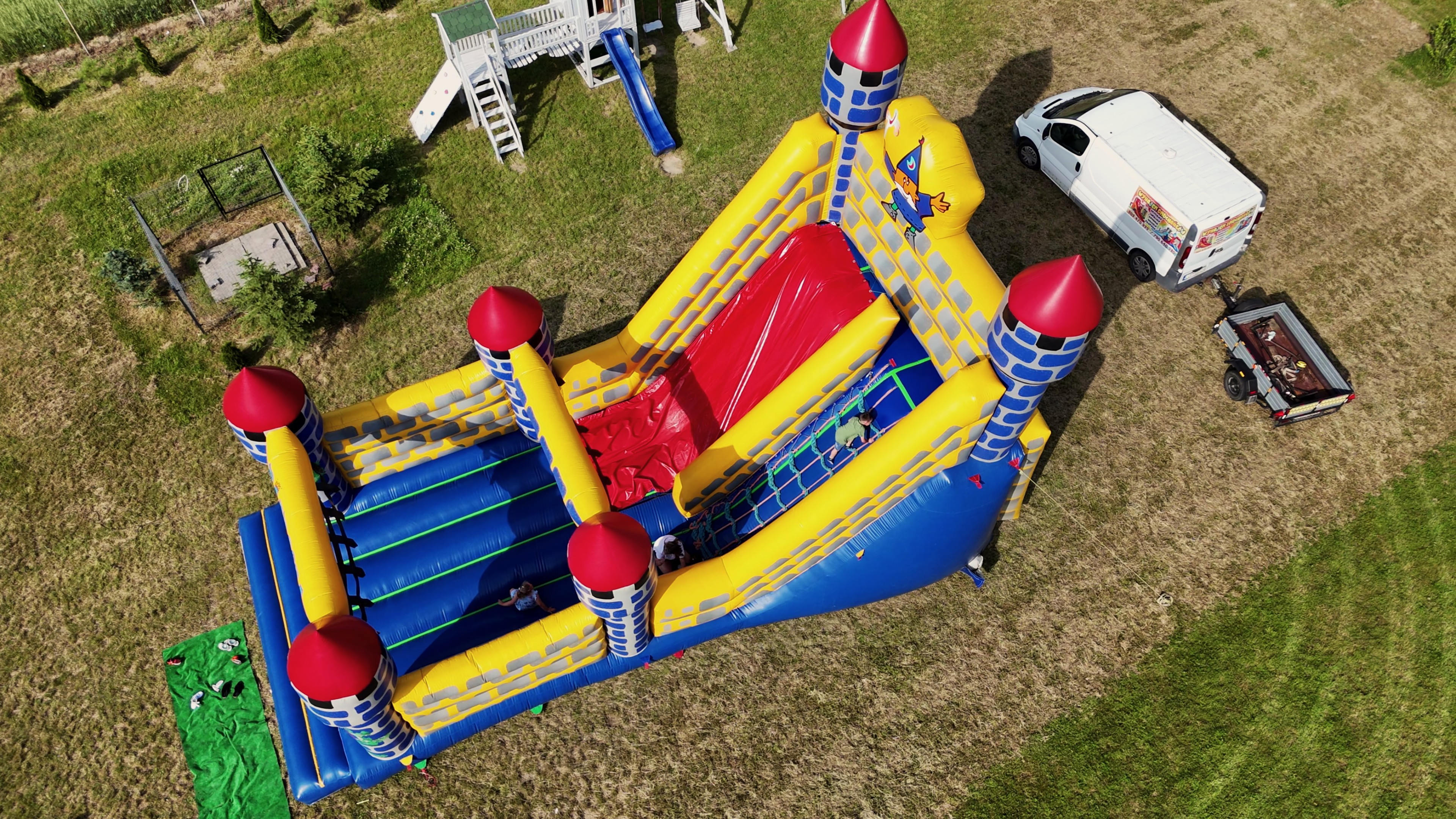 Sesja reklamowa - wynajem dmuchańców